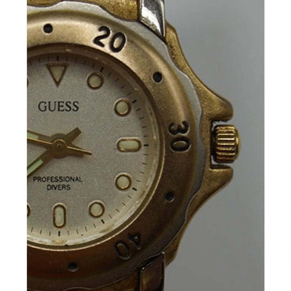 Women Guess Professional Divers Quartz WR Analog Watch